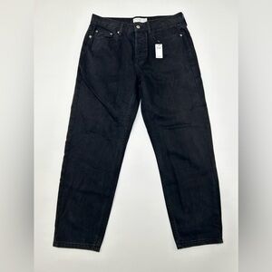Topman relaxed jeans in Black Size 32x30 NWT